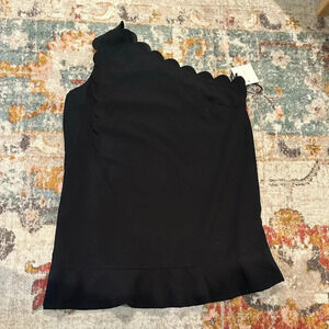 One-shoulder, scalloped dress. Victoria Beckham for Target. NWT. Size 3XL.